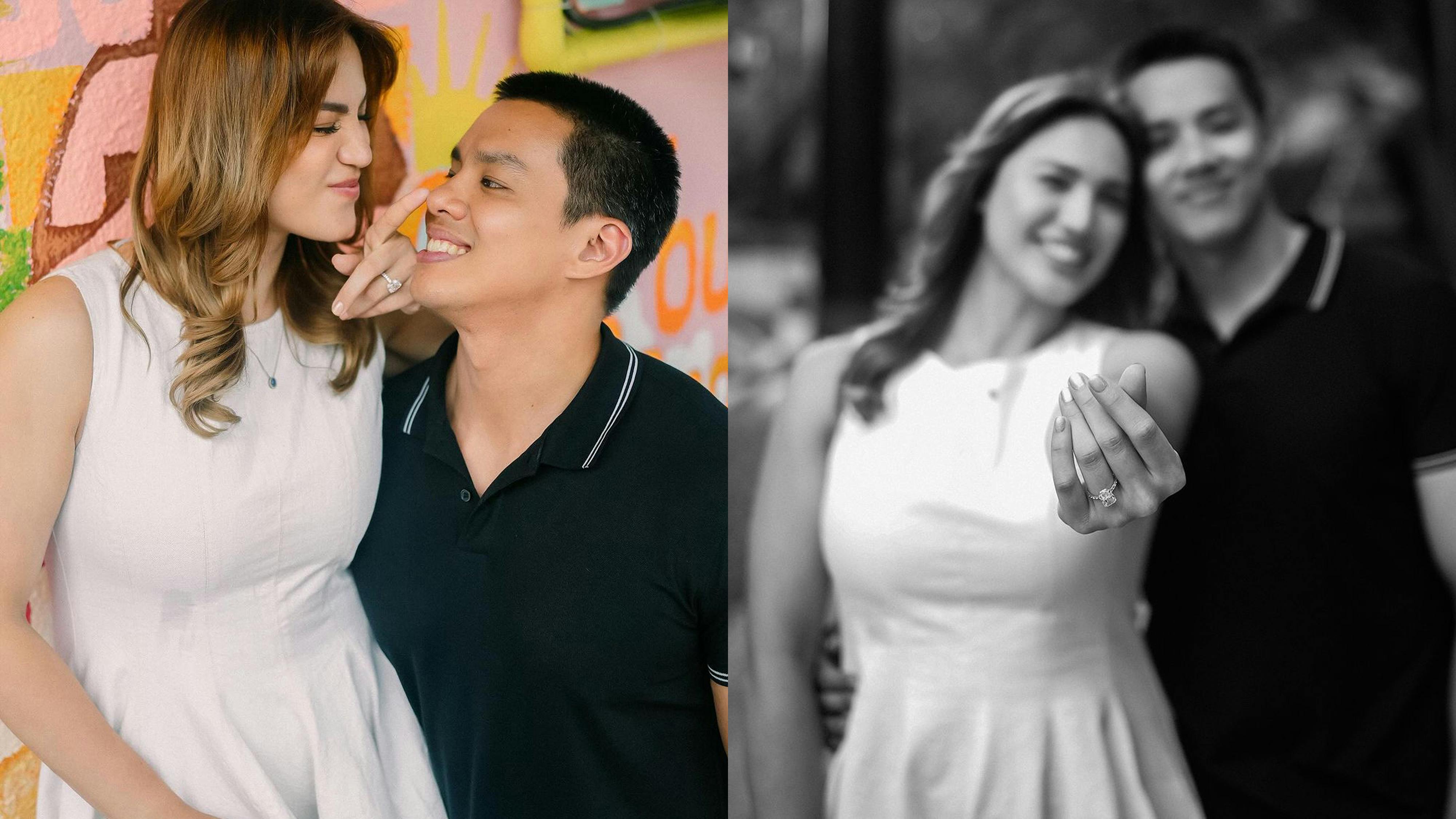 To infinity and beyond: Creamline’s Michele Gumabao is now engaged to longtime partner Aldo Panlilio